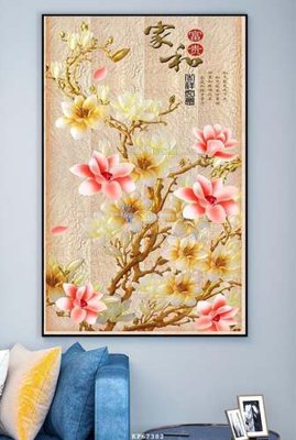 File tranh gốc File tranh hiện đại pha lê gương KF67382 chủ đề hiện đại