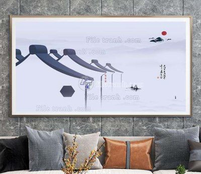 File in trần File tranh hiện đại pha lê gương KF67472 (bản gốc) 5D