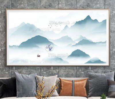 File ảnh File tranh hiện đại pha lê gương KF67482 (gốc) in quảng cáo ngoài trời