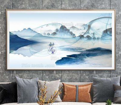 File gốc File tranh hiện đại pha lê gương KF67506 (PNG) trong suốt (transparent)