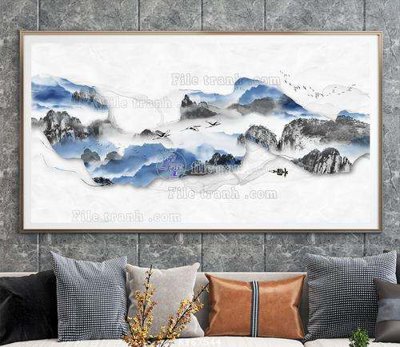 Download file File tranh hiện đại pha lê gương KF67544 (chất lượng in ấn)