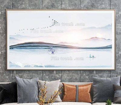 Download file gốc File tranh hiện đại pha lê gương KF67549 (in mica) 3D