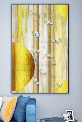 File tranh gốc File tranh hiện đại pha lê gương KF67590 (bản quyền) độc đáo