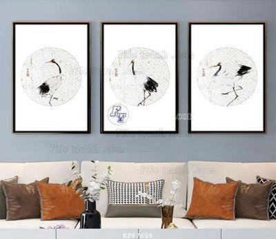 File ảnh File tranh hiện đại pha lê gương KF67608 (gốc) in standee