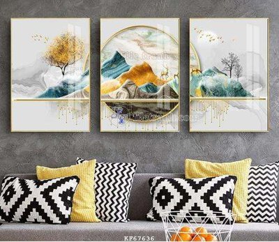 Tải file File tranh hiện đại pha lê gương KF67636 (gốc) in trên mọi chất liệu