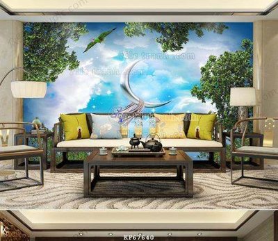 Tải file File tranh hiện đại pha lê gương KF67640 (gốc) làm tranh trang trí