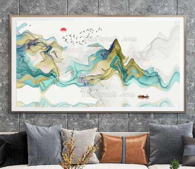 File PSD File tranh hiện đại pha lê gương KF67663 (gốc) cho in quảng cáo