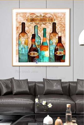 File tranh File tranh hiện đại pha lê gương KF67680 (gốc) in film