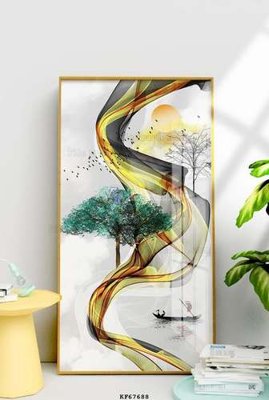 Download file File tranh hiện đại pha lê gương KF67688 (chất lượng in ấn)