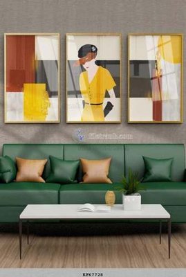 File tranh File tranh hiện đại pha lê gương KF67728 (gốc) in backlit film