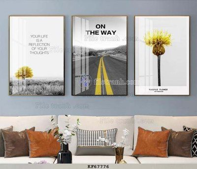 File gốc File tranh hiện đại pha lê gương KF67776 (PNG) không nền chất lượng