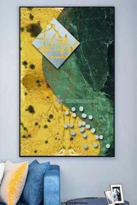 File gốc File tranh hiện đại pha lê gương KF67805 (in ấn) không giới hạn