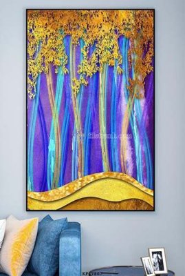 Download file gốc File tranh hiện đại pha lê gương KF67807 (in lụa) nghệ thuật