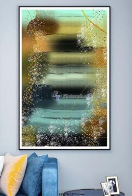 Tải file File tranh hiện đại pha lê gương KF67812 (gốc) chủ đề tôn giáo