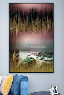 File tranh File tranh hiện đại pha lê gương KF67824 (ảnh gốc) không bị mờ