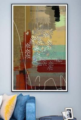 File gốc in mica File tranh hiện đại pha lê gương KF67836 chất lượng