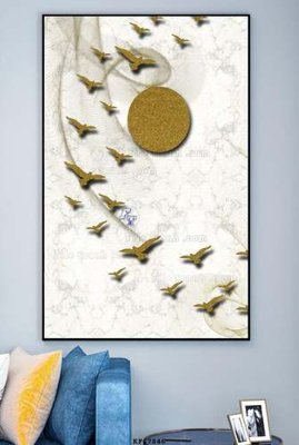 Tải file File tranh hiện đại pha lê gương KF67846 (gốc) làm tranh treo tường