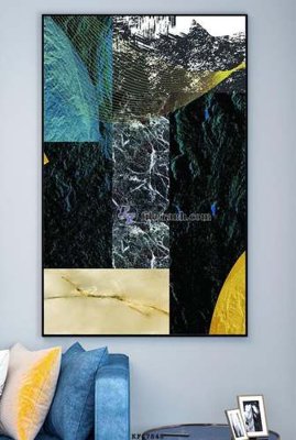 File gốc File tranh hiện đại pha lê gương KF67848 (bản quyền) cho in ấn