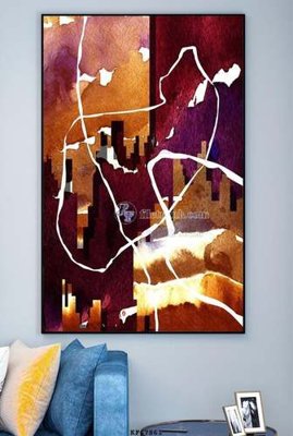 Download file gốc File tranh hiện đại pha lê gương KF67861 (in lụa) tranh 3D