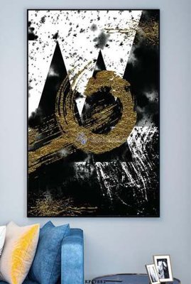 Hình ảnh file gốc File tranh hiện đại pha lê gương KF67881 cho in UV