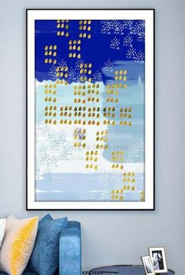 Tệp tin gốc File tranh hiện đại pha lê gương KF67890 (dùng cho in) File tranh hiện đại pha lê gương KF67890