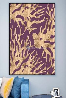 File in trần File tranh hiện đại pha lê gương KF67927 (bản gốc) đại dương