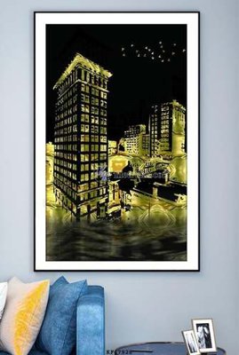 File gốc File tranh hiện đại pha lê gương KF67928 (trang trí) cho phòng khách