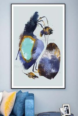 File ảnh File tranh hiện đại pha lê gương KF67931 (gốc) cho trang trí nội thất