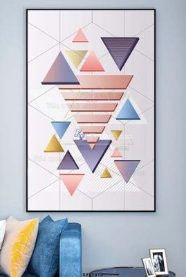 File tranh gốc File tranh hiện đại pha lê gương KF67970 (bản quyền) Filetranh.com