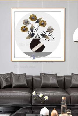 File in lụa File tranh hiện đại pha lê gương KF67977 (phong cảnh) File tranh hiện đại pha lê gương KF67977