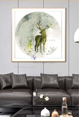 File PSD File tranh hiện đại pha lê gương KF67978 (gốc) cho in quảng cáo