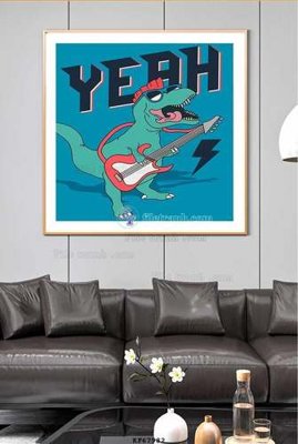 File tranh PSD File tranh hiện đại pha lê gương KF67982 chất lượng cao