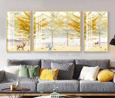 File gốc File tranh hiện đại pha lê gương KF68000 (vector) cho in ấn