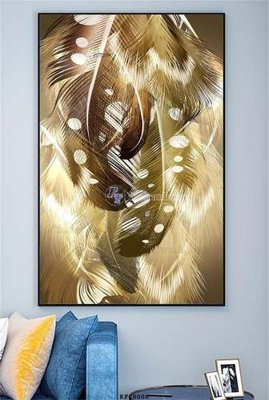 File tranh File tranh hiện đại pha lê gương KF68008 (bản gốc) in lụa dán tường