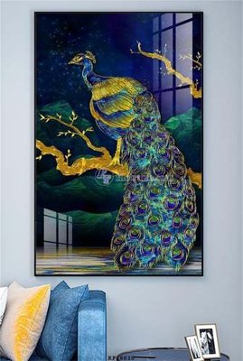 Tải file gốc in lụa File tranh hiện đại pha lê gương KF68010 siêu nét