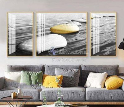 File gốc File tranh hiện đại pha lê gương KF68077 (in 3D) cho trang trí