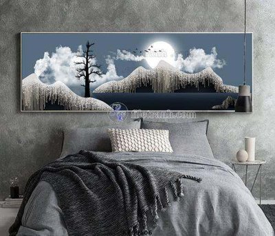 File tranh gốc File tranh hiện đại pha lê gương KF68106 (bản quyền) độc đáo