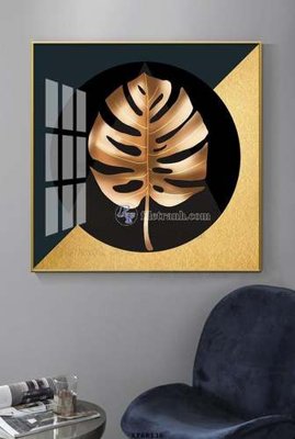 File gốc File tranh hiện đại pha lê gương KF68136 (bản quyền) cho in ấn