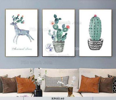 File tranh File tranh hiện đại pha lê gương KF68140 (ảnh gốc) in trần 3D