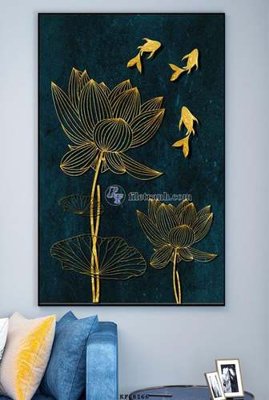 File ảnh File tranh hiện đại pha lê gương KF68166 (gốc) in Hiflex