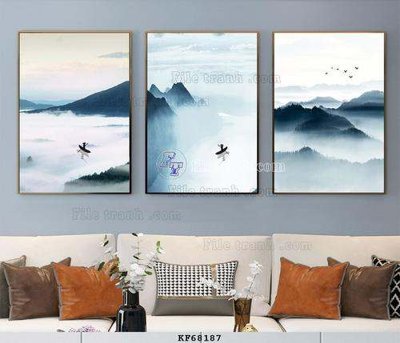 Mua file ảnh gốc File tranh hiện đại pha lê gương KF68187 (chất lượng cao)