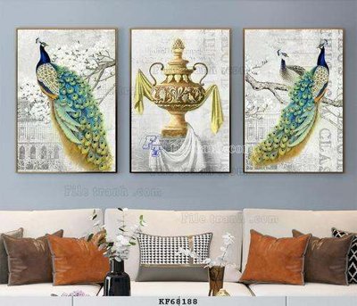 Tải file gốc File tranh hiện đại pha lê gương KF68188 (bản PSD) đầy đủ layer