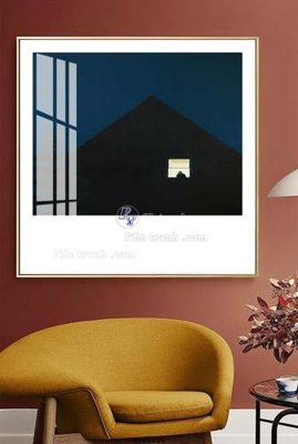 File gốc in tráng gương File tranh hiện đại pha lê gương KF68226 chi tiết