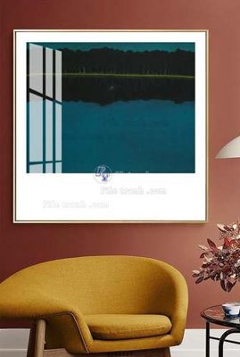 File gốc File tranh hiện đại pha lê gương KF68227 (dành cho trang trí nội thất)