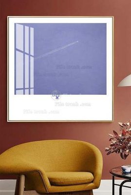 File gốc in mica File tranh hiện đại pha lê gương KF68240 chất lượng