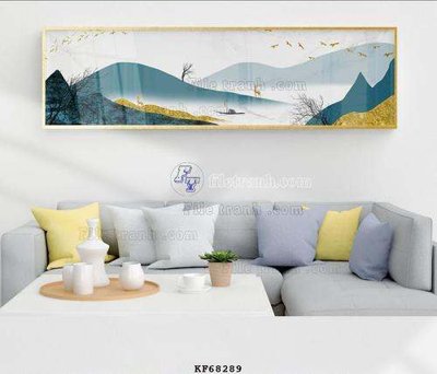 File tranh PSD File tranh hiện đại pha lê gương KF68289 chất lượng cao