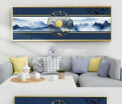 File gốc File tranh hiện đại pha lê gương KF68314 (cho in ấn) độc quyền