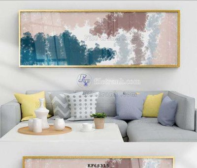 Ảnh gốc File tranh hiện đại pha lê gương KF68315 (nét căng) in mica