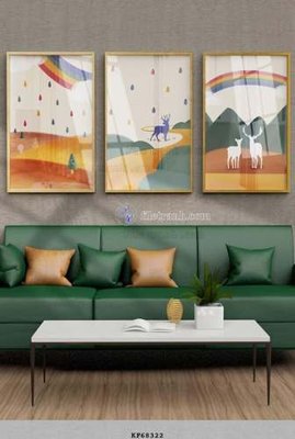 Tệp tin gốc File tranh hiện đại pha lê gương KF68322 (chất lượng) File tranh hiện đại pha lê gương KF68322