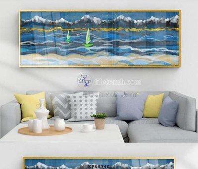 File tranh File tranh hiện đại pha lê gương KF68340 (bản gốc) in canvas